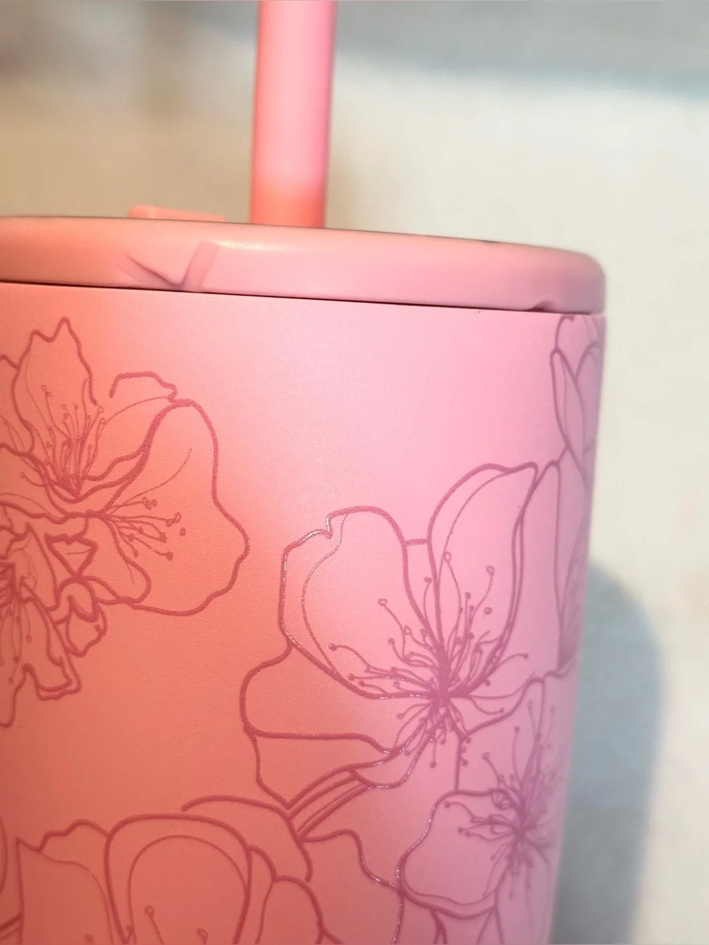 BrüMate 40oz ERA in Cherry Blossom tumbler
